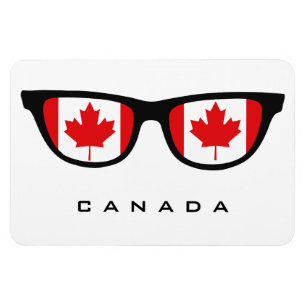 Canada Shades custom text & color magnet