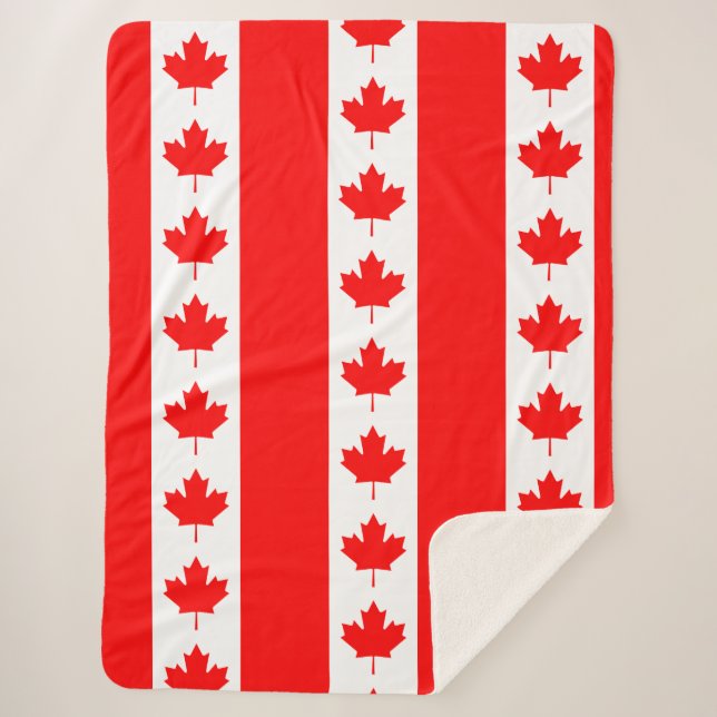 Canada Sherpa Blanket (Front)