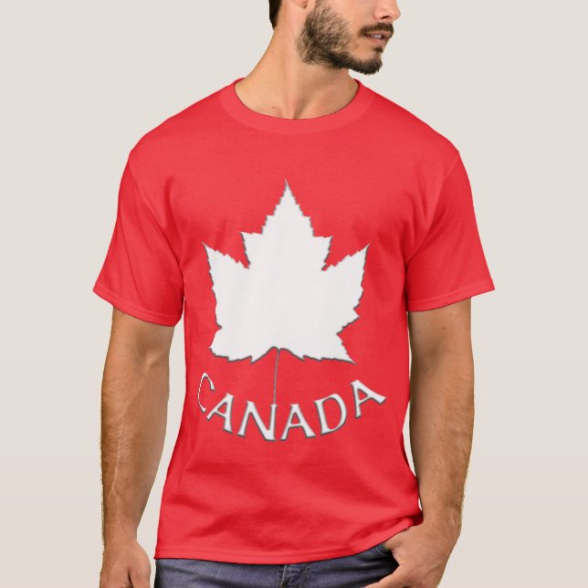 Canada Shirt Maple Leaf Souvenir T-shirt (Front)