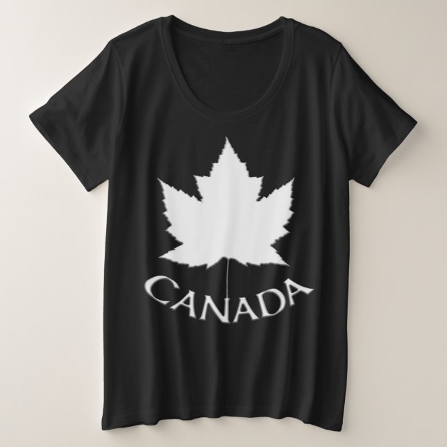 Canada Shirt Plus Size Canada Baseball Jersey (Design Front)