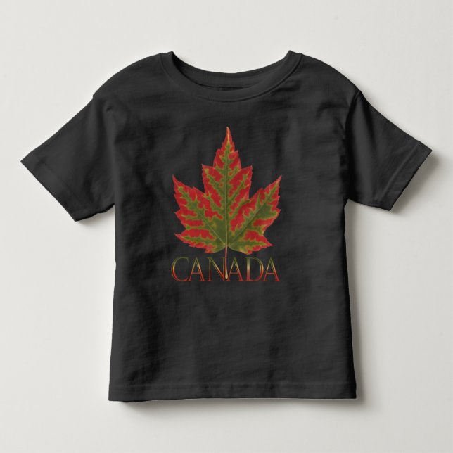 Canada Shirts Baby Autumn Canada Maple Leaf Shirt (Front)