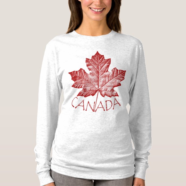 Canada Shirts Women's Canada Souvenir Shirts (Front)