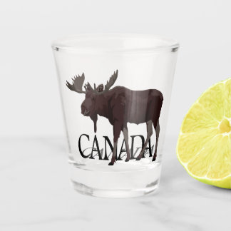 Canada Shot Glasses Canada Moose Souvenir