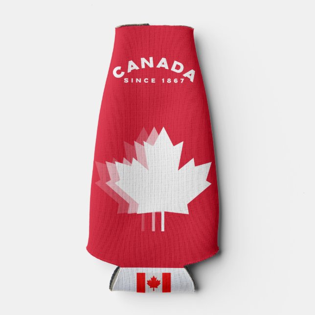 Canada Since 1867 Bottle Cooler (Front)