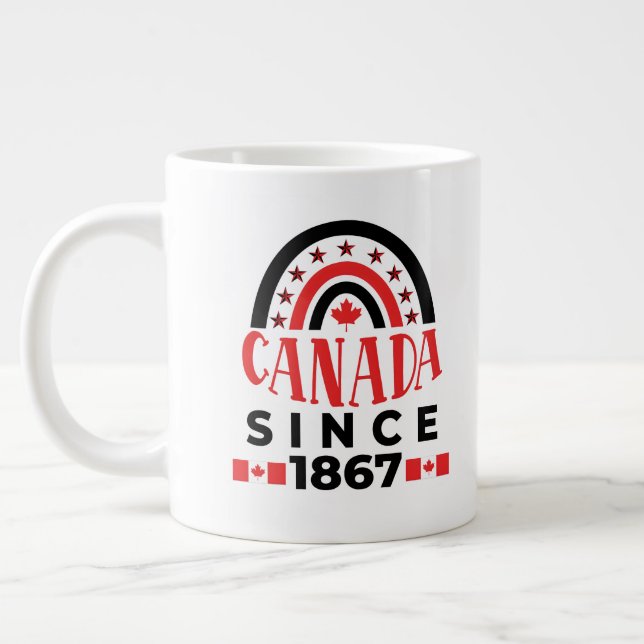 Canada Since 1867 Giant Coffee Mug (Left)