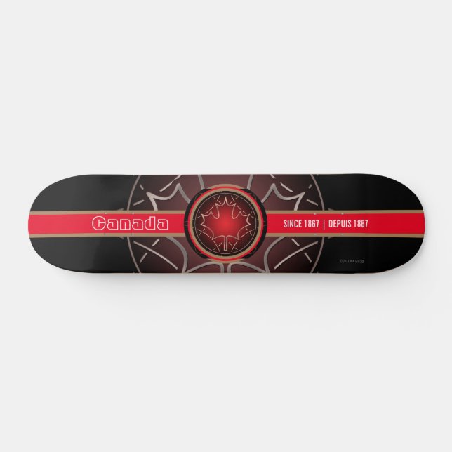 Canada Since 1867 Skateboard (Horz)