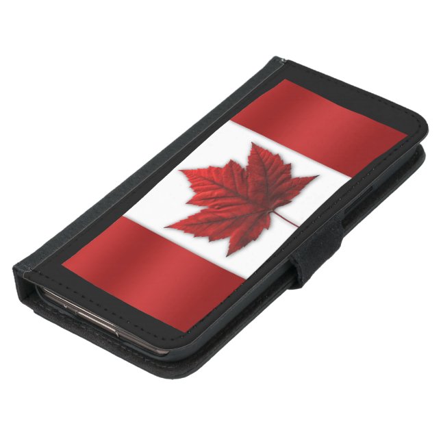 Canada Smartphone Wallet Canada Flag Mobile Cases (Bottom)