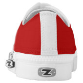 Canada Sneakers Canada Flag Canvas Running Shoes (Left Shoe Back)
