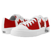 Canada Sneakers Canada Flag Canvas Running Shoes (Pair)
