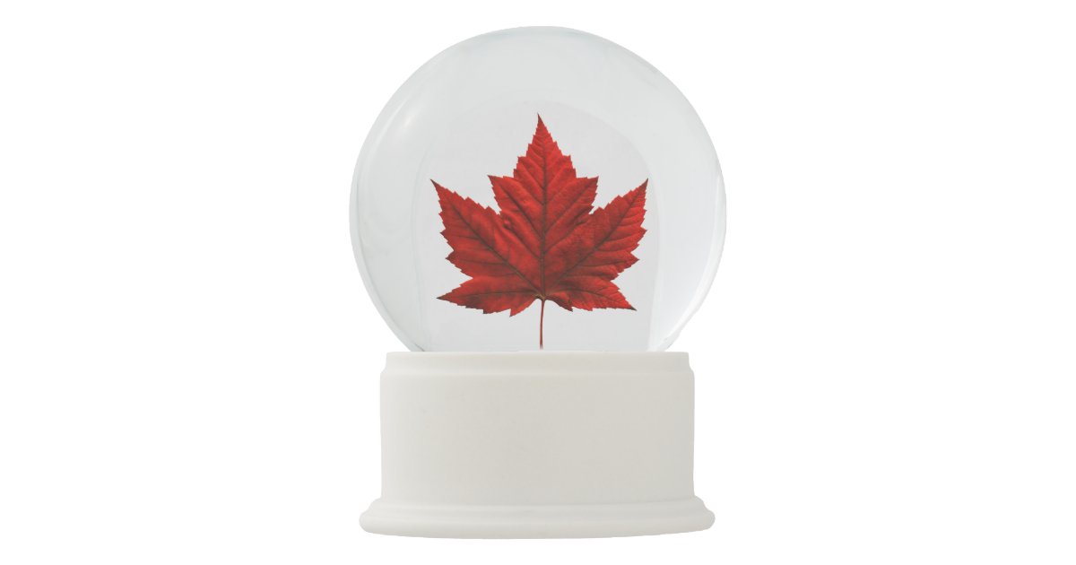 Canada Snow Globe Custom Canada Snow Globes | Zazzle.com