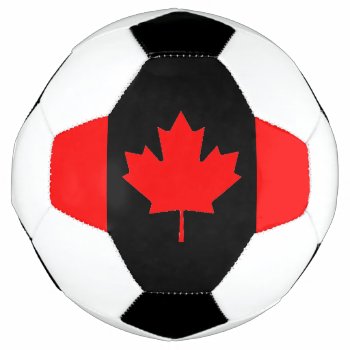 Canada Soccer Ball by flagart at Zazzle