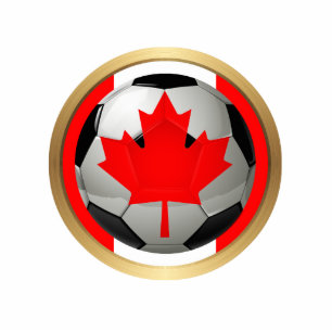 Canada Soccer Ball Sports Ornament