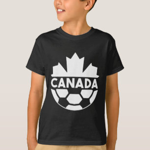 Canada Soccer Team Sports Flag Mapple Leaf Men Wom T-Shirt