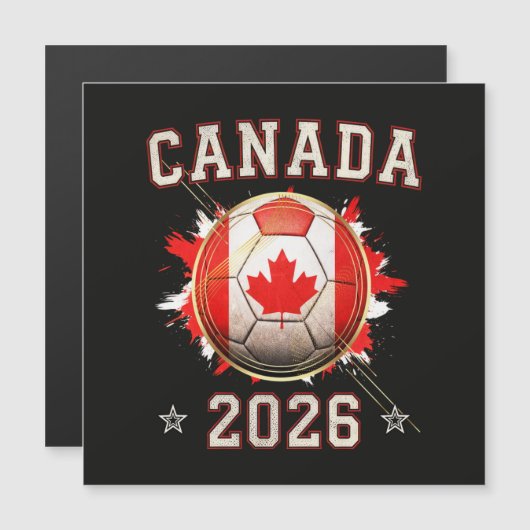 Canada Soccer World Cup 2026 (Front/Back)