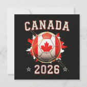 Canada Soccer World Cup 2026 (Back)