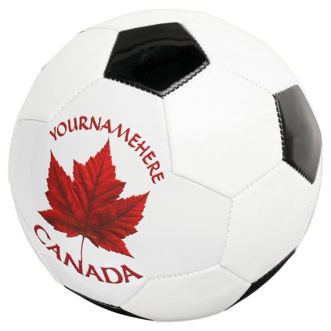Canada Soccor Ball Personalized Canada Games (Three Quarter)