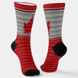 Canada Socks Winter Canada Maple Leaf Socks