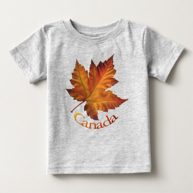 Canada Souvenir Baby T-shirts - Personalized (Front)