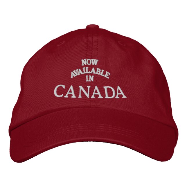 Canada Souvenir Baseball Cap Embroidered Cap / Hat (Front)