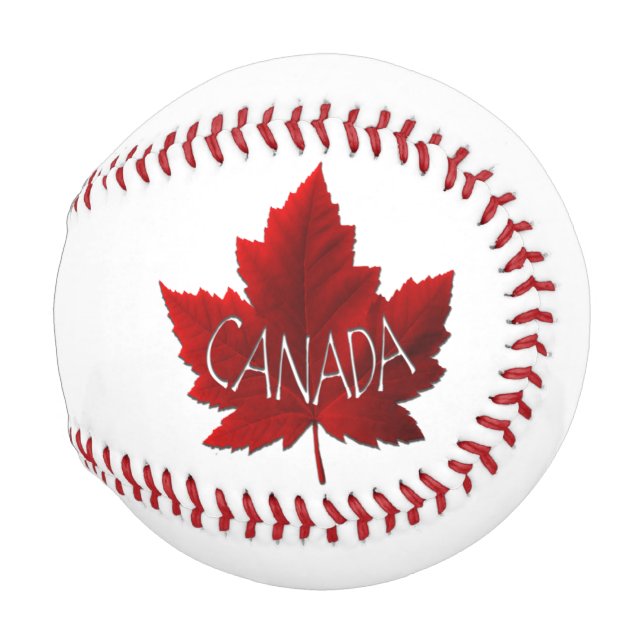 Canada Souvenir Baseballs Embossed (Front Right)