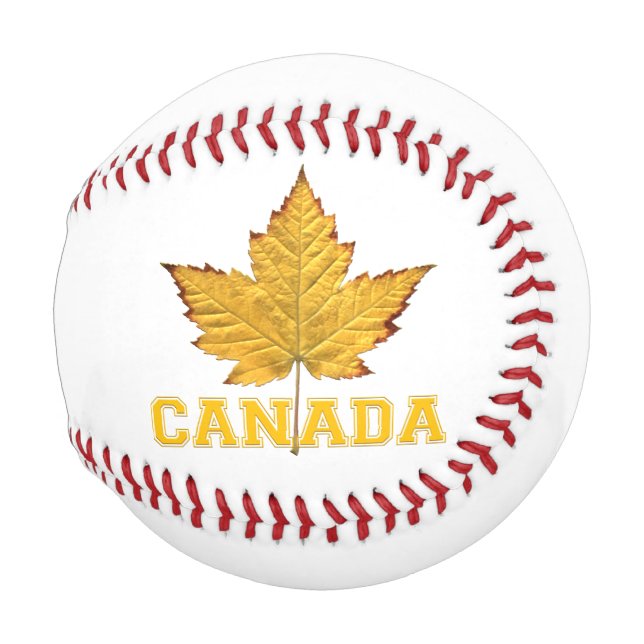 Canada Souvenir Baseballs Varsity Team Balls (Front Right)