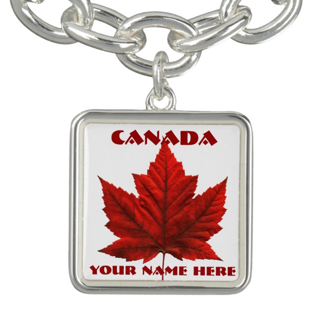 Canada Souvenir Bracelet Canada Flag Bracelets (Design)