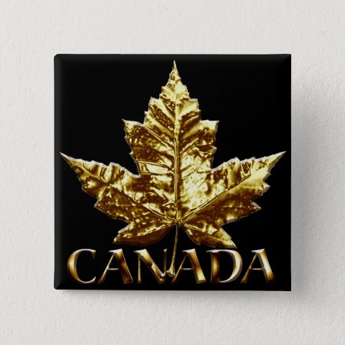 Canada Souvenir Button Gold Canada Buttons Gifts