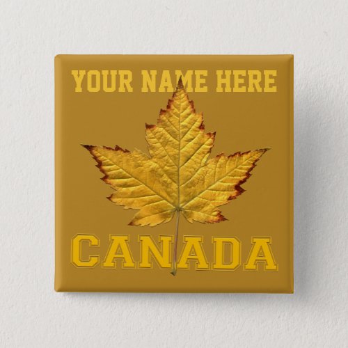 Canada Souvenir Button Varsity Canada Buttons Pins