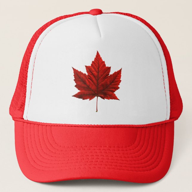 Canada Souvenir Caps & Canada Flag Trucker Hats (Front)