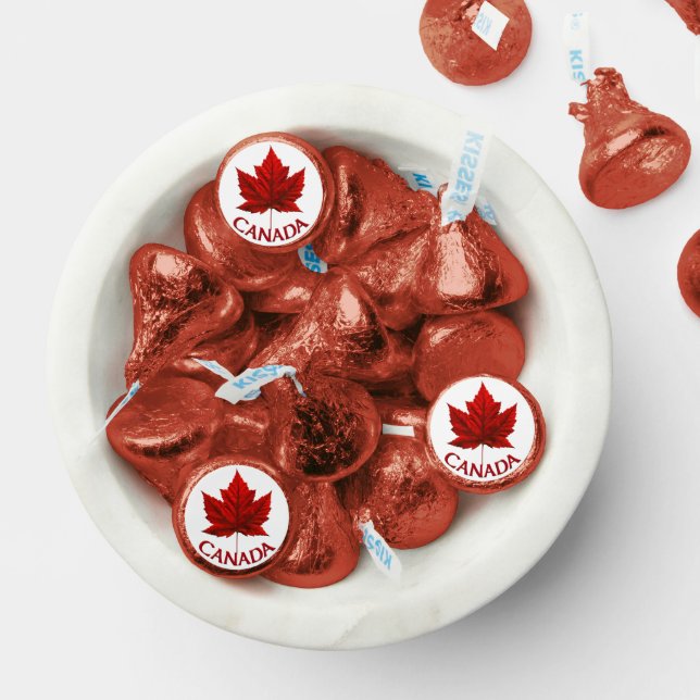 Canada Souvenir Chocolates Canada Day Treats Hershey®'s Kisses® (Assorted)