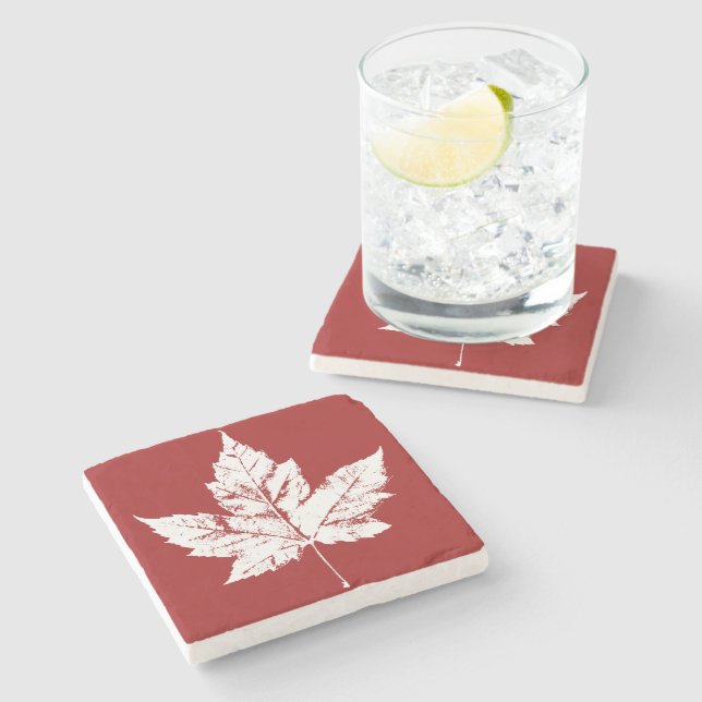 Canada Souvenir Coaster Cool Retro Canada Gifts (Side)