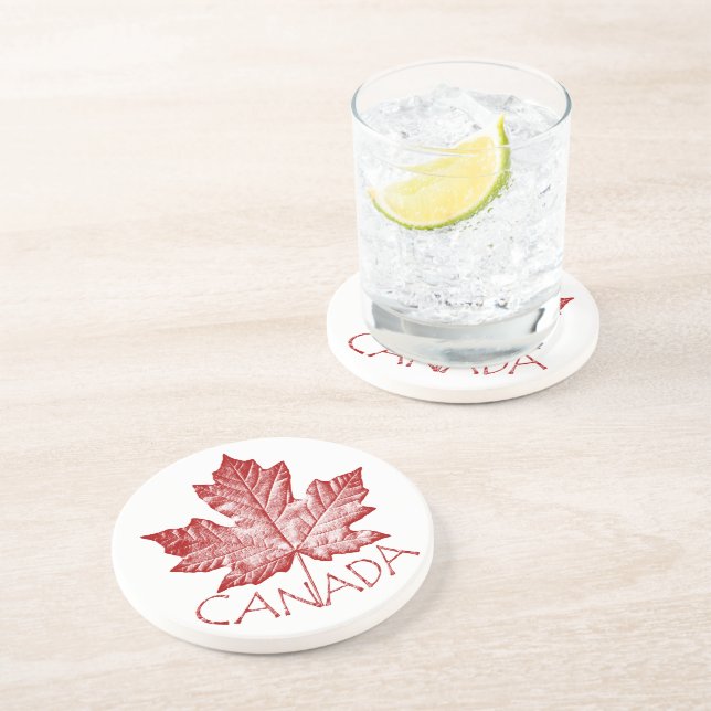 Canada Souvenir Coasters Retro Canada Coasters (Side)