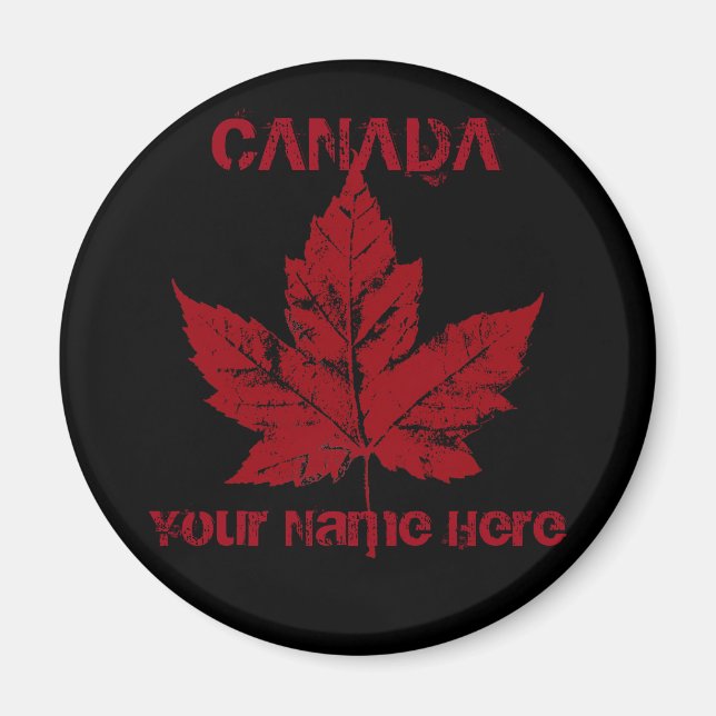 Canada Souvenir Fridge Magnet Canada Personalized (Front)
