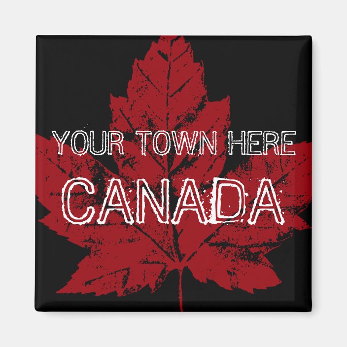 Canada Souvenir Fridge Personalized