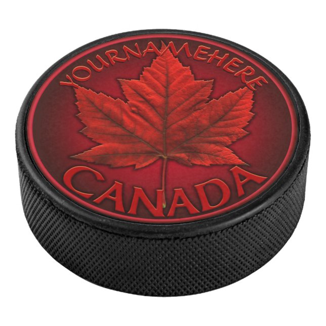 Canada Souvenir Hockey Puck Custom Canada Pucks (3/4)