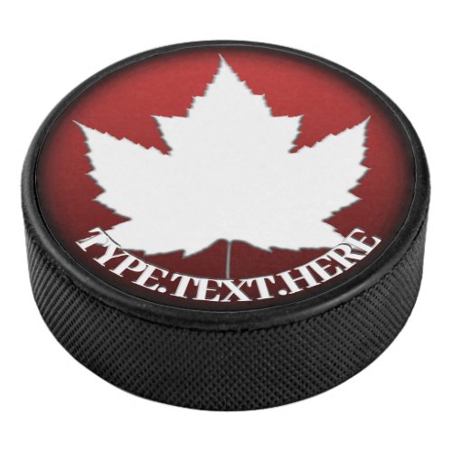 Canada Souvenir Hockey Puck Custom Canada Pucks