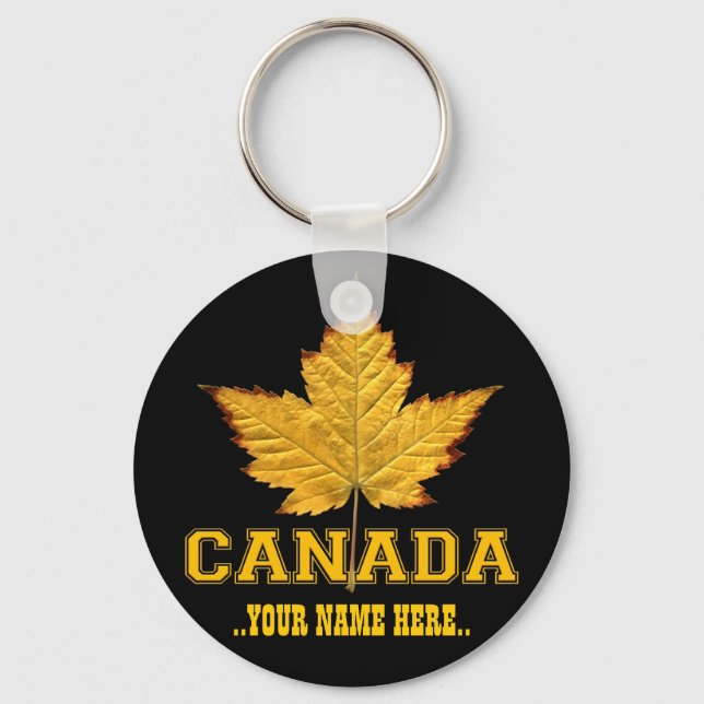 Canada Souvenir Key Chain Canada Key Chain Gift (Front)