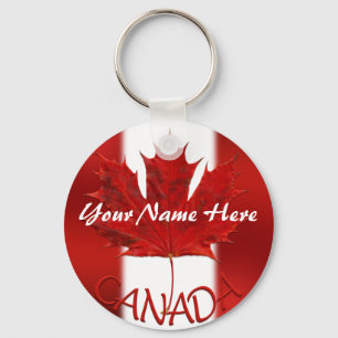 Canada Souvenir Key Chain Personalized Canada Gift
