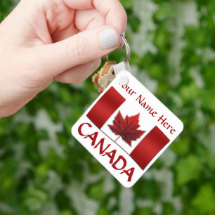 Canada Souvenir Key Chains Canada Flag Key Chain