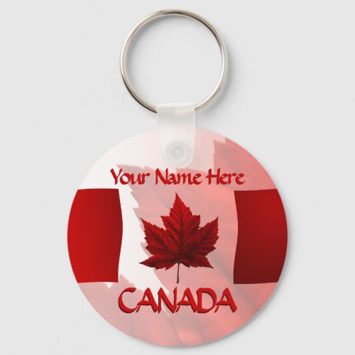 Canada Souvenir Key Chains Canada Flag Key Chain