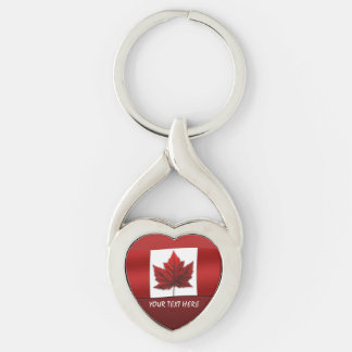 Canada Souvenir Key Chains Custom Canada Flag Gift