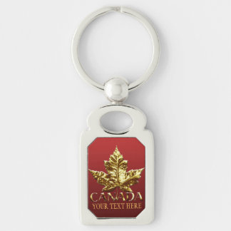 Canada Souvenir Key Chains Custom Gold Canada Gift