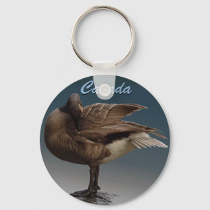 Canada Souvenir Keychain Canada Geese Keepsake