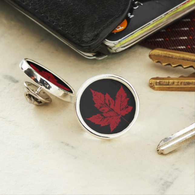 Canada Souvenir Lapel Pins Cool Canada Pins Custom (In Situ)