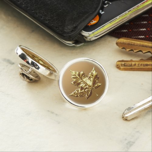 Canada Souvenir Lapel Pins Gold Canada Pins Custom