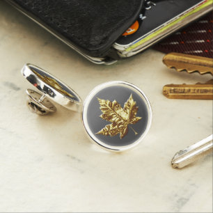 Canada Souvenir Lapel Pins Gold Canada Pins Custom