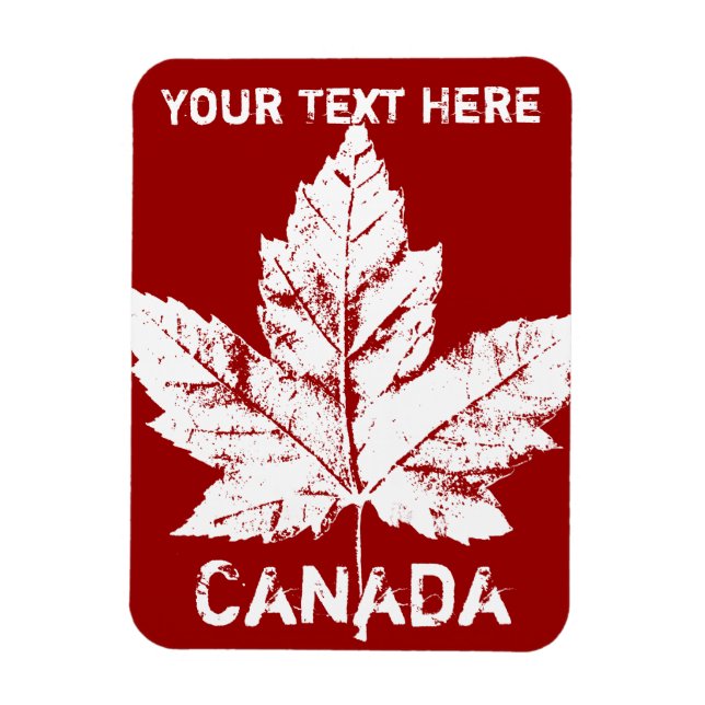 Canada Souvenir Magnet Custom Canada Magnets (Vertical)