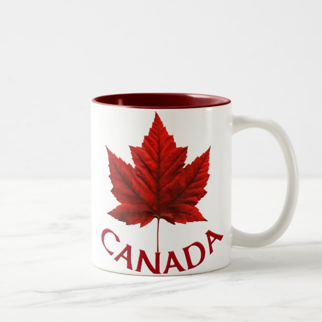 Canada Souvenir Mug Coffee Cup Maple Leaf Cup (Right)