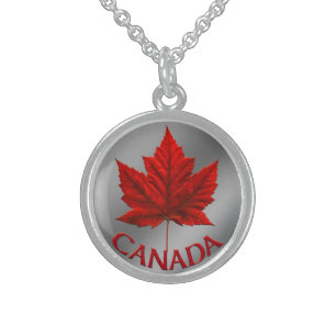 Canada Souvenir Necklace Canada Maple Leaf Jewelry