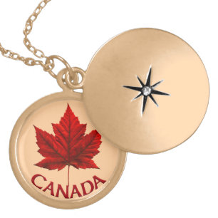 Canada Souvenir Necklace Canada Maple Leaf Jewelry